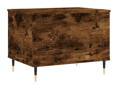 Natural Engineered Wood Coffee Table, 60 x 44.5 x 45 cm