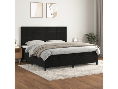 Black Velvet Mattress, 200 x 200 cm