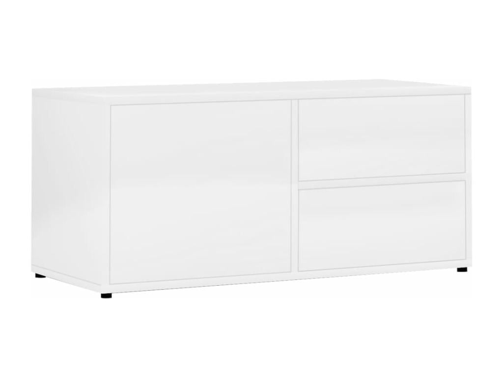 White TV Stand, 80 x 34 x 36 cm