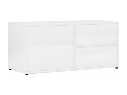 White TV Stand, 80 x 34 x 36 cm