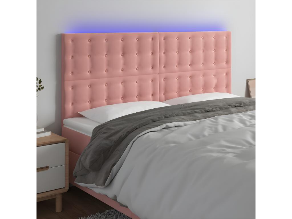 Velvet Bed, 180 x 5 x 118 cm