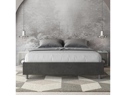 Gray Bed, 160 x 190 cm