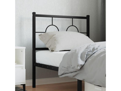 Black Metal Bed