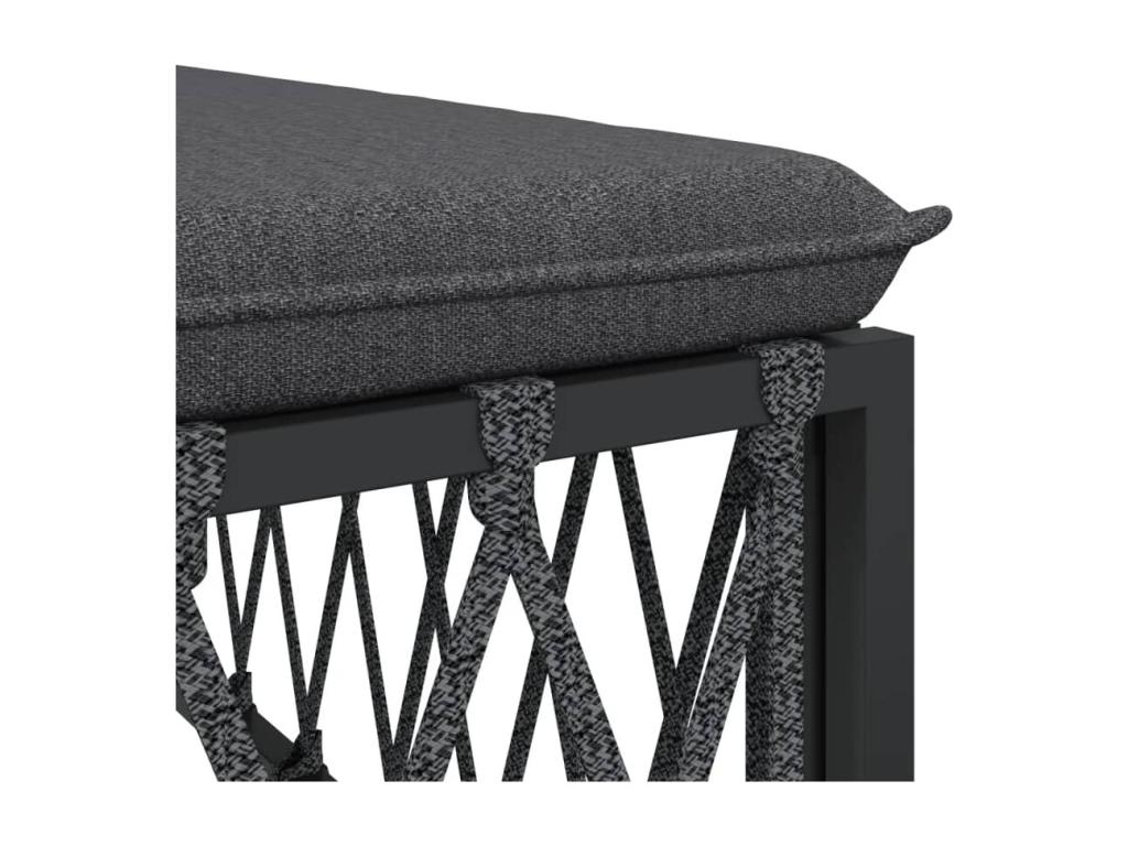 Anthracite Outdoor Furniture Set - dlz1766461460309