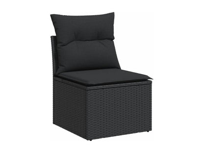 Black Woven Resin Wicker Outdoor Furniture Set - dlz1766461721565