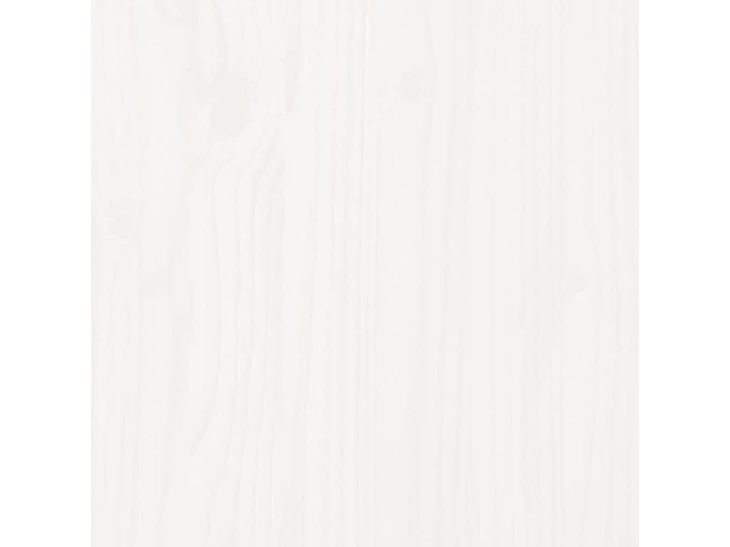 White Pine Wood Table, 79.5 x 38 x 65.5 cm