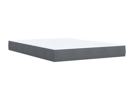 Gray Velvet Mattress, 140 x 190 cm
