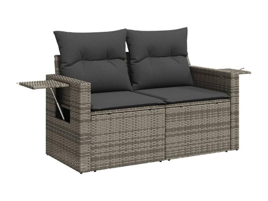 Gray Woven Resin Wicker Outdoor Furniture Set - dlz1766461437951