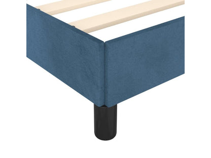 Blue Velvet Bed Frame, 160 x 200 cm