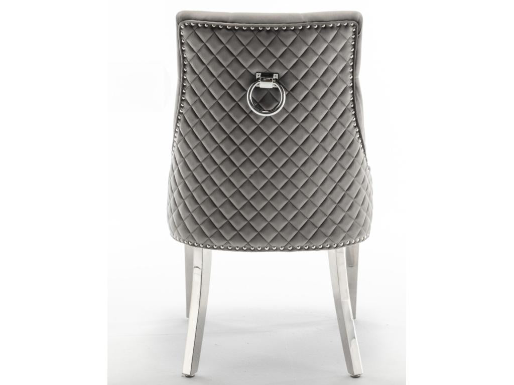 Black Velvet Chair - dlz1766461473481