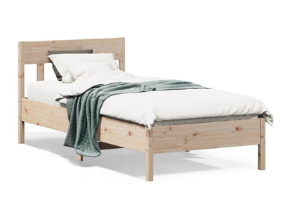 Brown Pine Wood Mattress, 75 x 190 cm