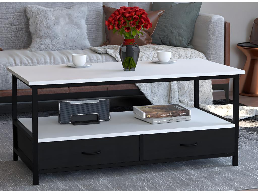 White Coffee Table - dlz1766461343371