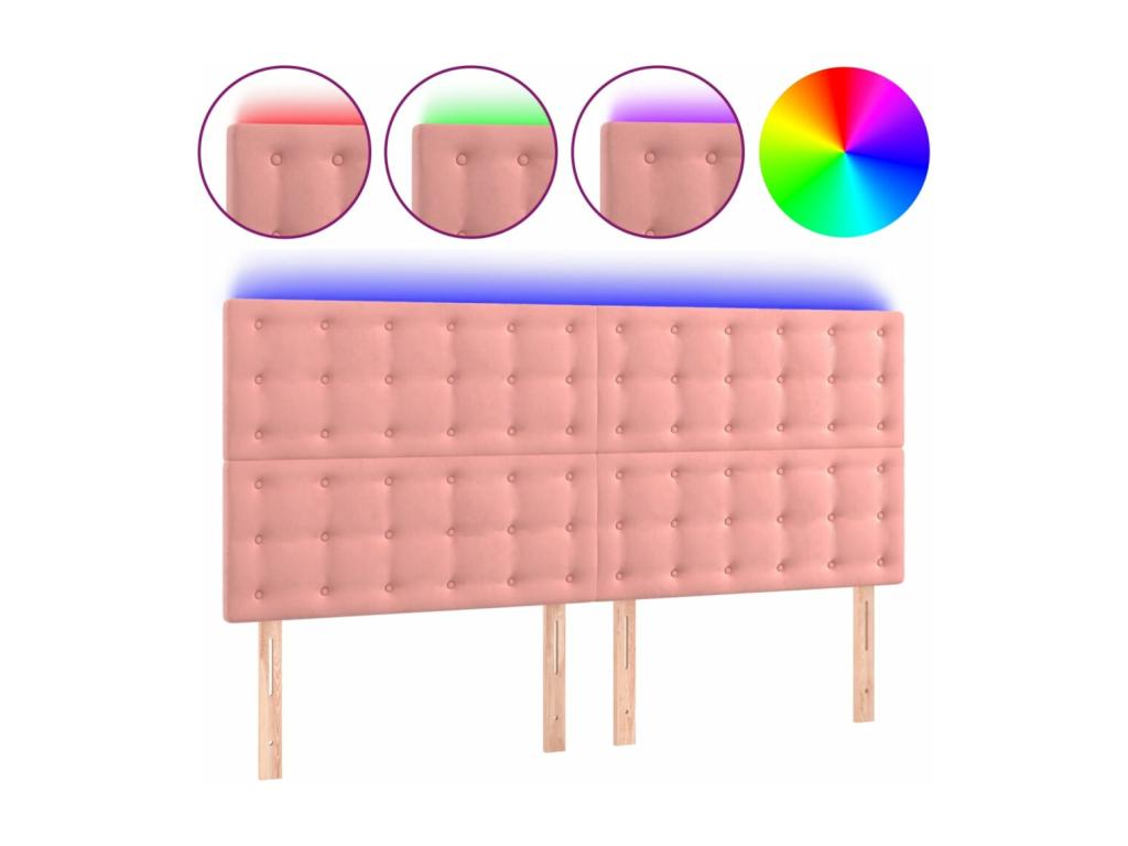 Velvet Bed, 180 x 5 x 118 cm