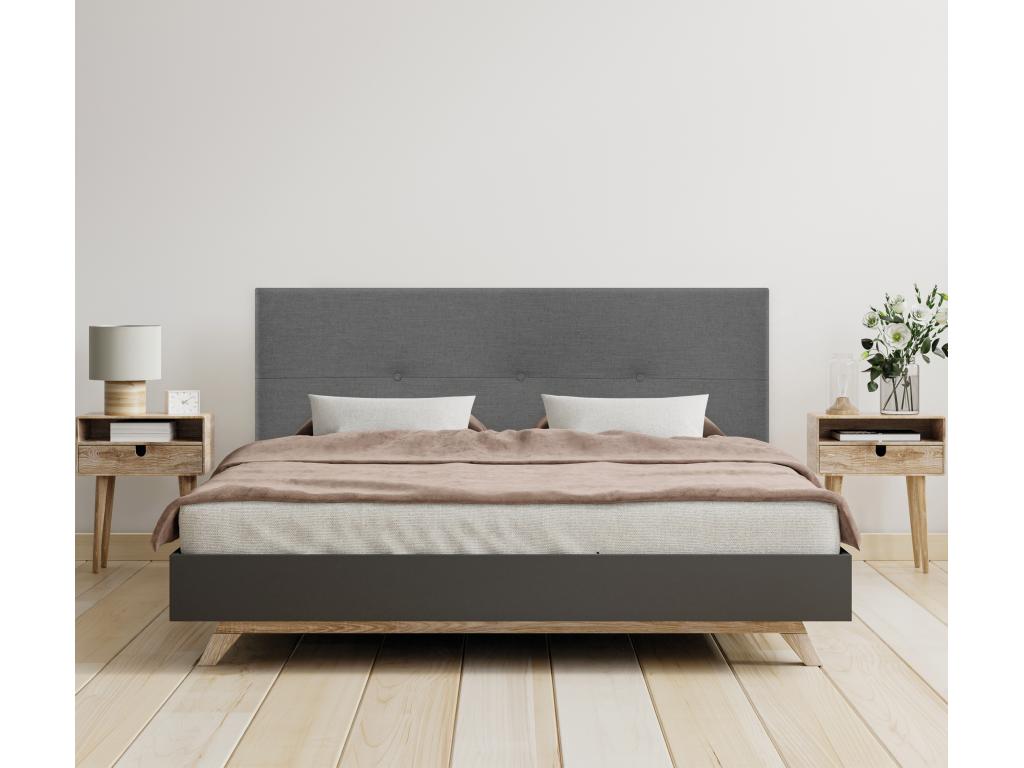 Gray Bed, 135 x 50 cm