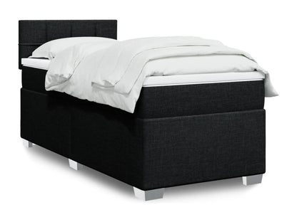 Black Fabric Mattress, 90 x 200 cm
